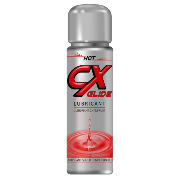Lubrifiant chauffant à base d'eau 100 ML CX GLIDE 